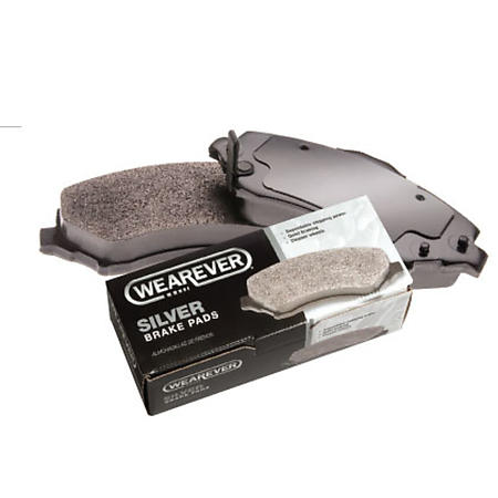 Wearever Silver Brake Pads Silver WREVR NAD228 (NAD 228, NAD228)