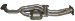 Eastern Manufacturing Inc 40431 Catalytic Converter (Non-CARB Compliant) (EAST40431, 40431)